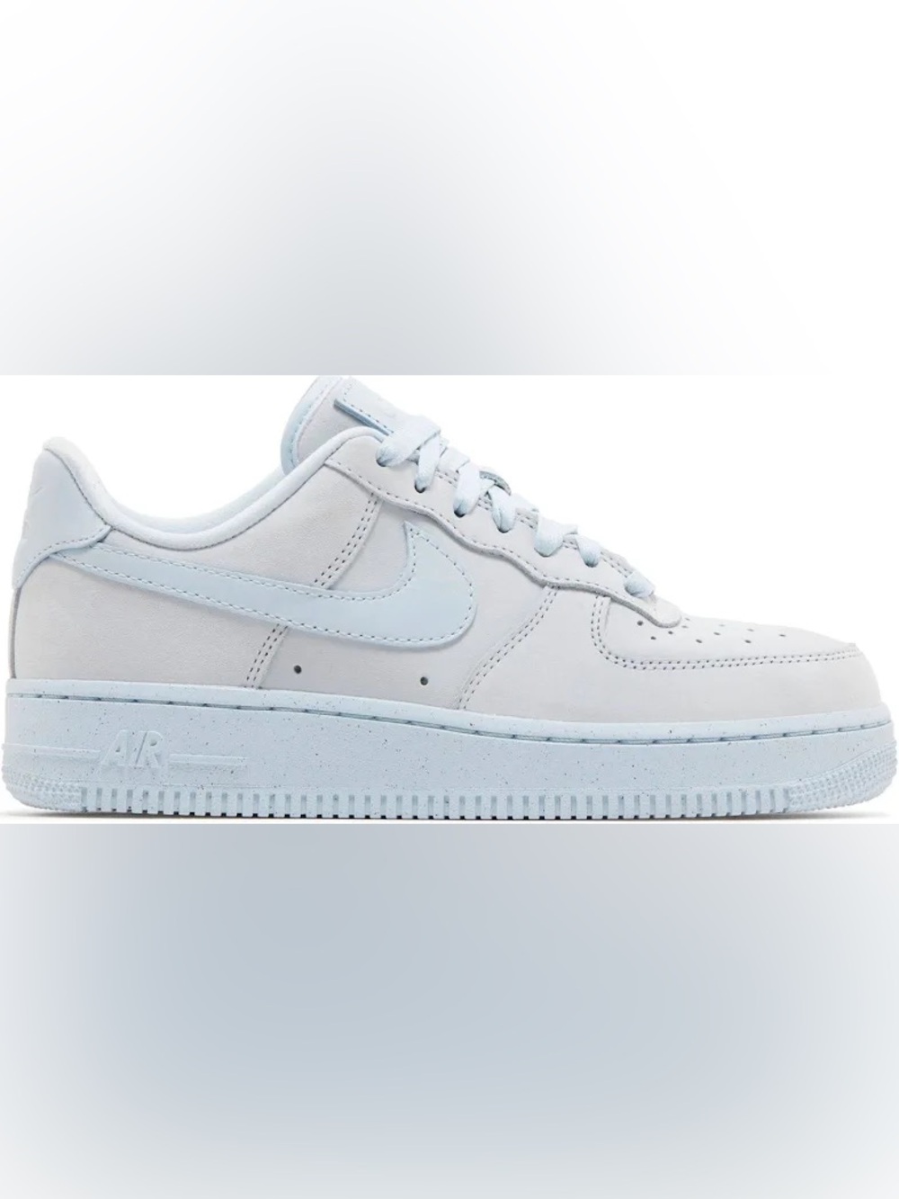 New Size 5 Nike Air Force 1 ‘07 Premium Blue Tint Sneakers